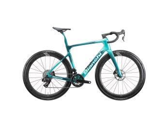 Bianchi INFINITO PRO PRO ULTEGRA Di2 Metallic Celeste / Dark turquoise - CK16