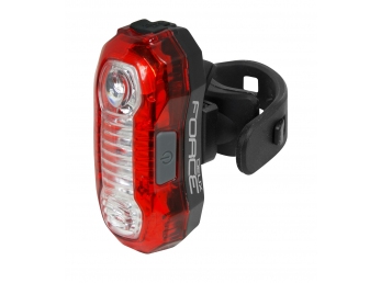 Světlo zadní FORCE DEUX 5 LED, USB
