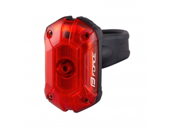 Světlo zadní FORCE RUBY2 1 LED, USB