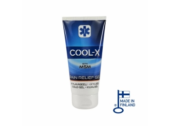 COOL-X ROLL-ON PAIN RELIEF GEL WITH MSM 75 ml - Chladivý gel zmírňující bolest s MSM