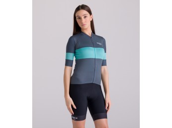 dres letní Bianchi Milano Race - šedý