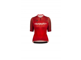 dres WILIER TEAM krátký rukáv, dámský, červený