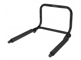 Držák kola FORCE na zeď pod rám sklopný Fe, černý