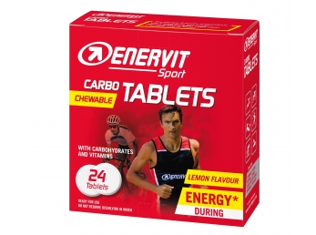 Energetické sacharidové  tablety  ENERVIT GT 24 citron