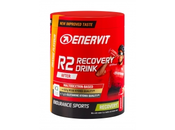 Iontový nápoj - ENERVIT R2 SPORT instant. nápoj dóza 400g pomeranč