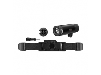 Přední adaptivní cyklosvítilna Garmin Varia UT800,uchycení na helmu