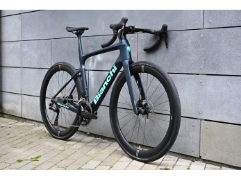 Bianchi INFINITO PRO SHIMANO 105 Di2 Petrol green / CK16 Full Satin