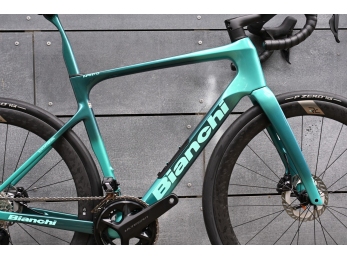 Bianchi INFINITO PRO PRO ULTEGRA Di2 Metallic Celeste / Dark turquoise - CK16