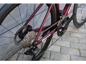 Bianchi INFINITO SHIMANO 105 12s Burgundy Red – White Full Glossy