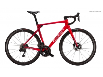 kolo GRANTURISMO+ULTEGRA Di2 2x12+SLR38 red wht