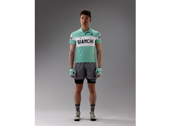 Bianchi Eroica letní dres celeste