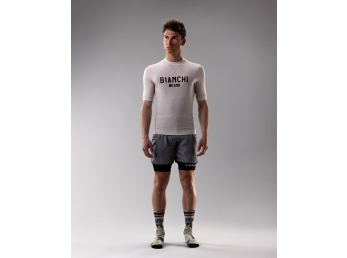 Bianchi letní dres - Lifestyle Gravel - béžová XL