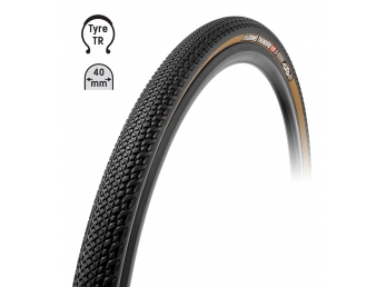 Plášť TUFO Gravel THUNDERO 700x40C, bezdušový béžový