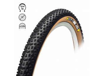 Plášť TUFO MTB XC12 TR 29"x2,25,kevlar,bezdušový béžový