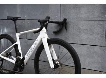 Wilier RAPIDA+105 Di2 2x12+ASFALTO 45 Carbon - WEEKEND WHITE GLOSSY
