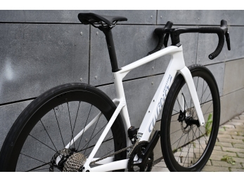 Wilier RAPIDA+105 Di2 2x12+ASFALTO 45 Carbon - WEEKEND WHITE GLOSSY