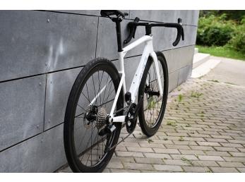 Wilier RAPIDA+105 Di2 2x12+ASFALTO 45 Carbon - WEEKEND WHITE GLOSSY