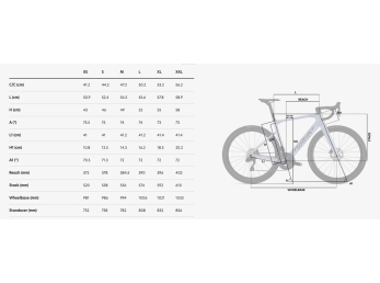 Wilier RAPIDA+105 Di2 2x12+ASFALTO 45 Carbon - WEEKEND WHITE GLOSSY